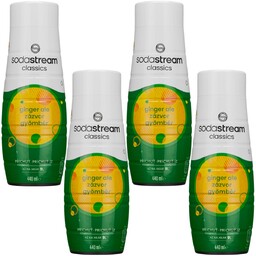4x Syrop SodaStream Ginger 440ml