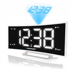Blaupunkt CRP7WH Zegarek radio Fm budzik z projektorem