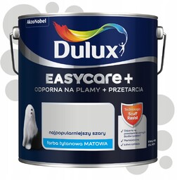 Dulux Easycare+ odporna na plamy i przetarcia Najpopularniejszy