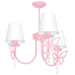 MILAGRO MLP4216 Żyrandol CHARLOTTE PINK 3xE14