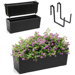 Skrzynka balkonowa z uchwytem Treviso 56 x 19