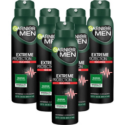 Garnier Men Extreme Protection 72h Antyperspirant spray 5x150ml