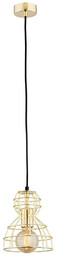 Lampa loft wisząca MARCO 4010 metalowa złota Argon