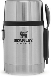 STANLEY Termos Adventure Srebrny + Sztućce Bilety VIP