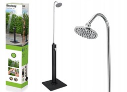 Przenośny prysznic ogrodowy solarny turystyczny basenowy 218cm Bestway