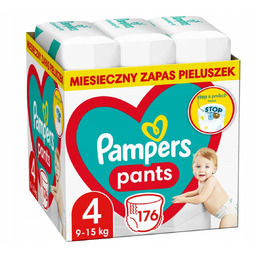 Pampers Pieluchomajtki zapas 4 Maxi 176 szt.