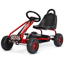 FANTASK Gokart z regulowanym siedziskiem, Go Cart