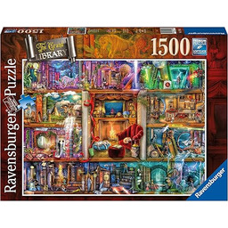 Ravensburger Puzzle 2D 1500 elementów: Bogata bilblioteka