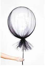 Plakat Drukowanie Czarny Balon - wysokiej jakości Idealny