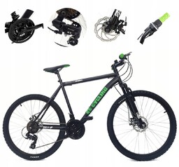 Rower Górski Mtb Chłopięcy 26" Młodzieżowy Tarcze Shimano