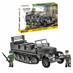 Klocki Cobi 2275 Sd.Kfz. 7 Half-Track Ciągnik Artyleryjski