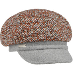 Czapka Kaszkiet Ramonetta by Seeberger, rdzawy, One Size