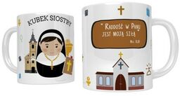 Kubek religijny dla siostry