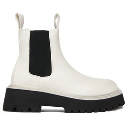 Sztyblety DeeZee 88167 1-WHITE PU Biały