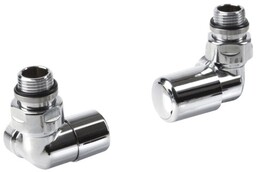 Zestaw przyłączeniowy prawy chrom - Ogrzewanie centralne FIRST