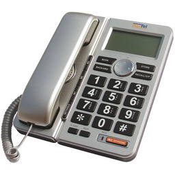 DARTEL Telefon LJ-240 Srebrny Zyskaj