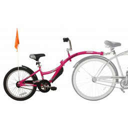 WEERIDE Przyczepka rowerowa Co-Pilot 45kg Różowy