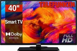 Telewizor SMART TV LED 40'' Telefunken D40F550M1CW HDR