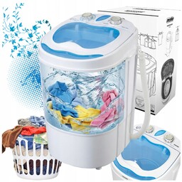 Pralko-wirówka Pralka Wirnikowa Mini Typu Frania Domowa Przenośna