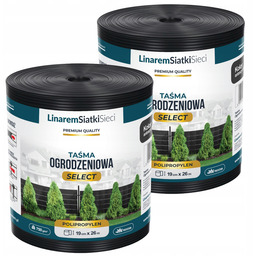 Taśma Ogrodzeniowa Antracyt 19x26m Premium Osłona Ogrodzenie Panelowe