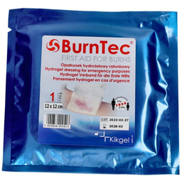 Opatrunek hydrożelowy BurnTec 12x12 cm