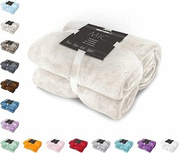 DecoKing Koc 200x220 cm narzuta mikrofibra plusz miękki
