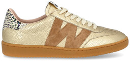 Hiszpańskie sneakersy premium - WONDERS A-2001 ZŁOTE