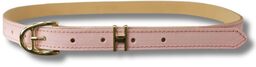 Jasnoróżowy skórzany pasek damski Harmony - Giovani