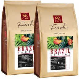 ZESTAW - Kawa ziarnista MK Cafe Fresh Brazil