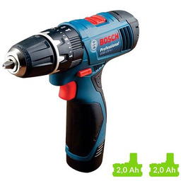 Bosch_elektronarzedzia Wiertarko-wkrętarka BOSCH Professional GSB 120-LI 06019G8100 zestaw