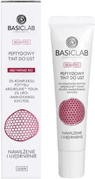 BasicLab Beauties 400/vintage red, peptydowy tint do ust,