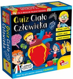 LISCIANI Gra edukacyjna I''m a Genius Quiz Ciało