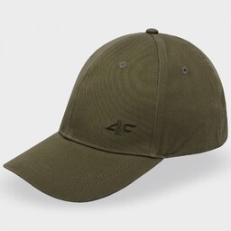 Czapka Z Daszkiem Męska 4F Sportowa Khaki