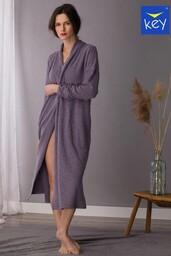 Luźna sweterkowa narzutka damska Homewear LHM 202