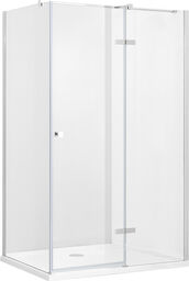 Prostokątna kabina prysznicowa 120x80 L Pixa Besco