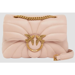 PINKO Różowa kopertówka Love Puff Mini CL AW25