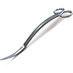 WAVE Stalowe nożyczki z krzywą