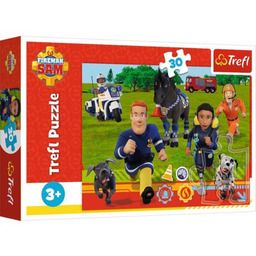 TREFL Puzzle Gotowi do pomocy Strażak Sam 18297