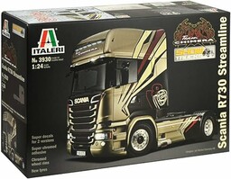 Italeri 510003930 Scania Ciężarówka, Złoty, Skala 1:24