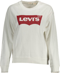 BLUZA LEVIS BEZ ZAMKA DAMSKA BIAŁA