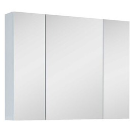 Szafka wisząca z lustrem 80 3D White (20/40/20)
