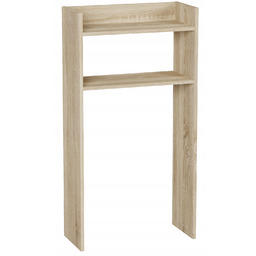 Słupek łazienkowy szafka nad pralkę stojąca dwie półki