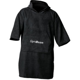 GymBeam Ręcznik Terry Poncho Black