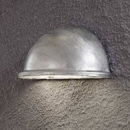 Konstsmide Kinkiet zewnętrzny TORINO, aluminiowy / szary /