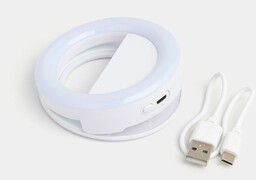 Sinsay - Lampa do selfie - Biały