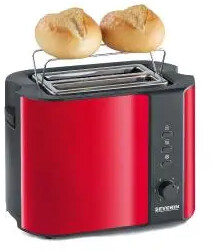Severin AT 2217 Ruszt do bułek Rozmrażanie 800W