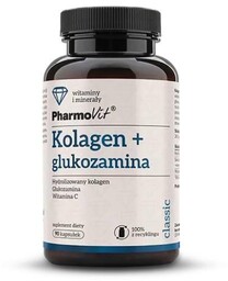 Pharmovit Kolagen + Glukozamina, 90 kaps.