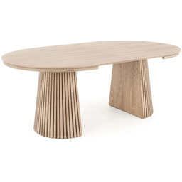 Stół Okrągły rozkładany IMPERIAL 120/160/200 Dąb naturalny OUTLET