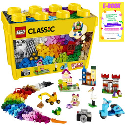 LEGO KLOCKI CLASSIC DUŻE - LEGO DUŻE PUDEŁKO