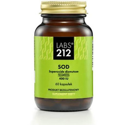 LABS212 SOD superoxide dismutase, 60 kapsułek